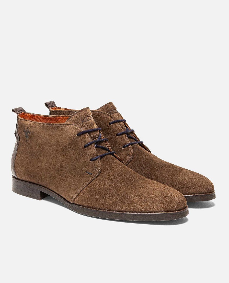 KOST Men'S Brown Suede Chukka Boots Wholesale