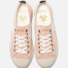 KOST Women'S Pink Suede Eco-Friendly Sneakers Wholesale