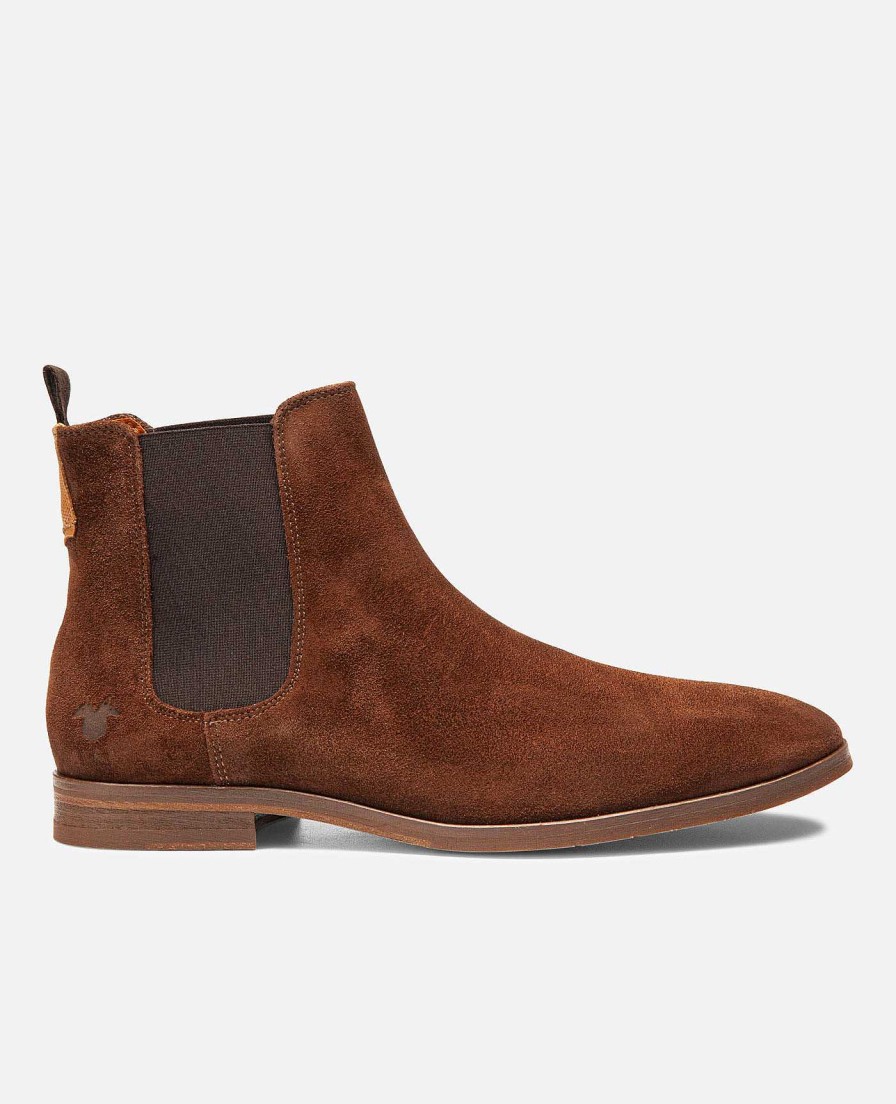 KOST Men'S Brown Suede Chelsea Boots Online